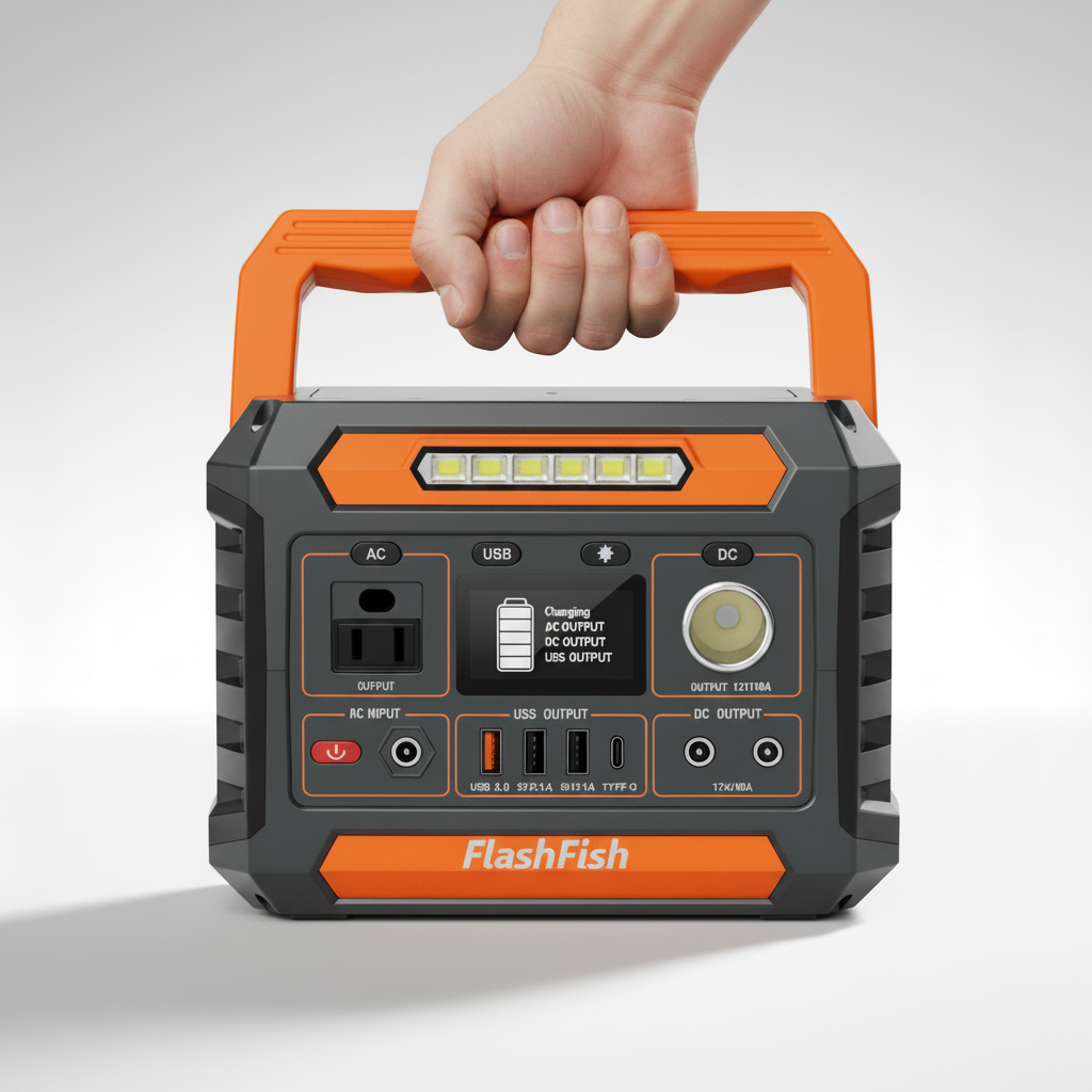Flashfish 200W Compact Solar Generator (144Wh)