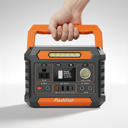 Flashfish 200W Compact Solar Generator (144Wh)