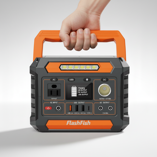 Flashfish 200W Compact Solar Generator (144Wh)